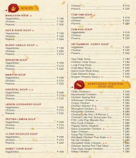 Flavours Of China menu 1