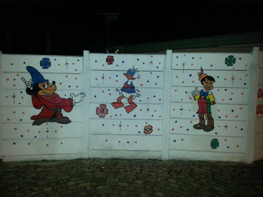 Mystical Childhood Friends Mural