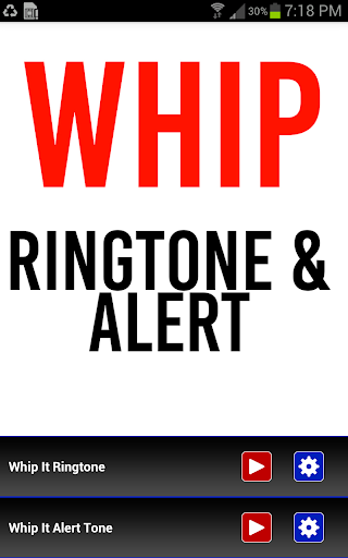 Whip It Ringtone