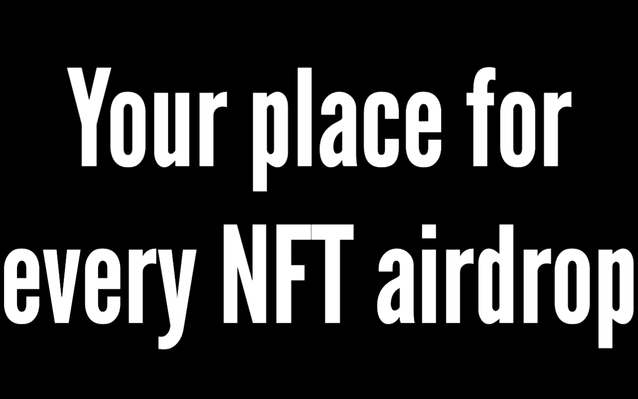 NFT Airdrop Manager Preview image 0