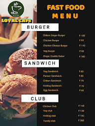 Loyal Cafe menu 6