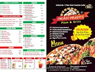 Chicago Delights Pizza & Grillz menu 2