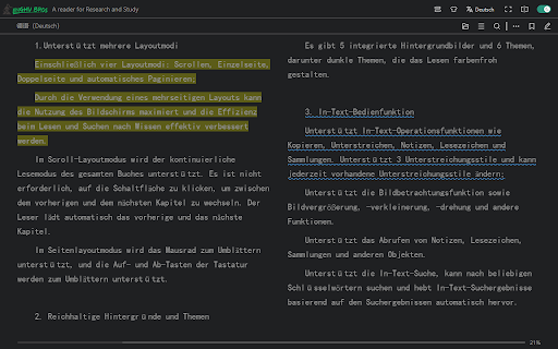 LinghuBros Reader for ePub and PDF