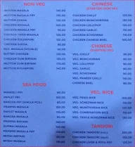 Om Sai Sagar menu 4