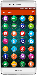 Brin - Icon Pack Skärmdump