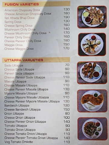 Kamdhenu Bistro menu 
