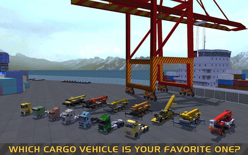Télécharger Truck & Crane SIM: Navire cargo APK MOD (Astuce) screenshots 4