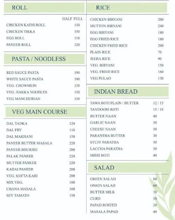 Jacks Grill Veg And Non Veg menu 