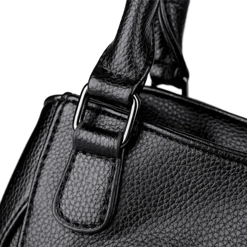 Title 2, Eenvoudige, casual crossbody schoudertas van za...