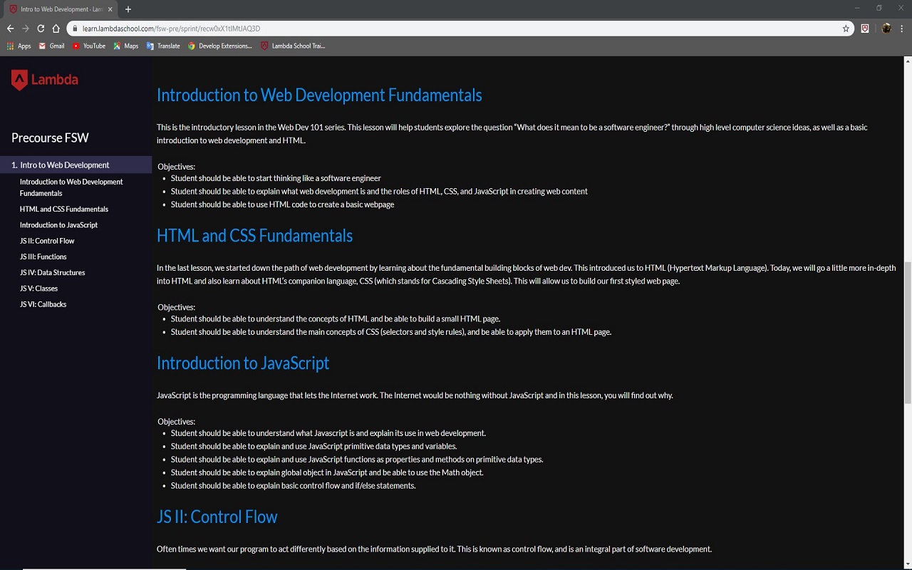 Lambda School Darkmode Preview image 2