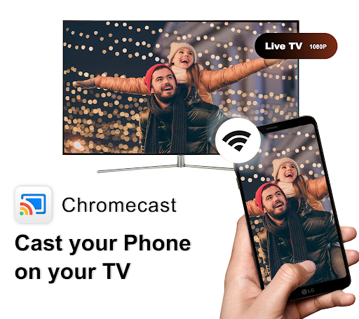 Screenshot TV Screen Chromecast Mirroring