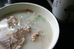 Korean Ox Bone Soup (Seollangtang)&nbsp;Recipe was pinched from <a href="http://koreanfood.about.com/od/soupsandstews/r/Seollangtang.htm" target="_blank">koreanfood.about.com.</a>