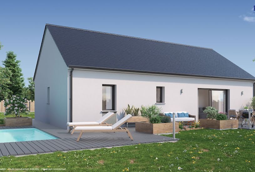  Vente Terrain + Maison - Terrain : 214m² - Maison : 86m² à Montlouis-sur-Loire (37270) 