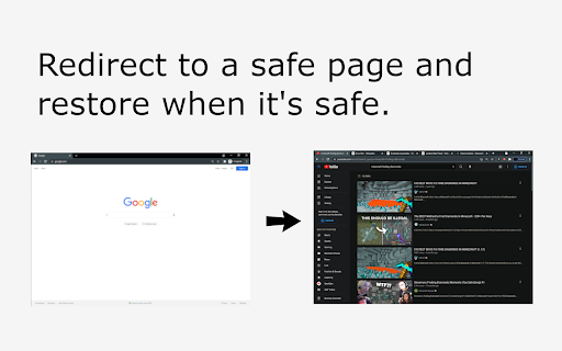 Hide!!! - Panic Button and Tab Manager