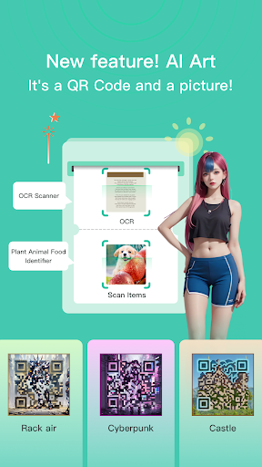 Screenshot Safe QR OCR AI Scanner Creator