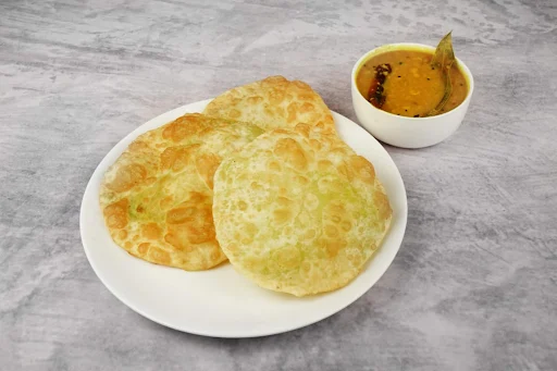 Koraishutir Kachori [3 Pieces] With Cholar Dal