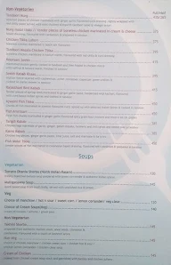 Peacock Restaurant menu 3