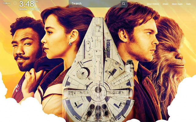 Solo Movie Wallpapers Theme New Tab