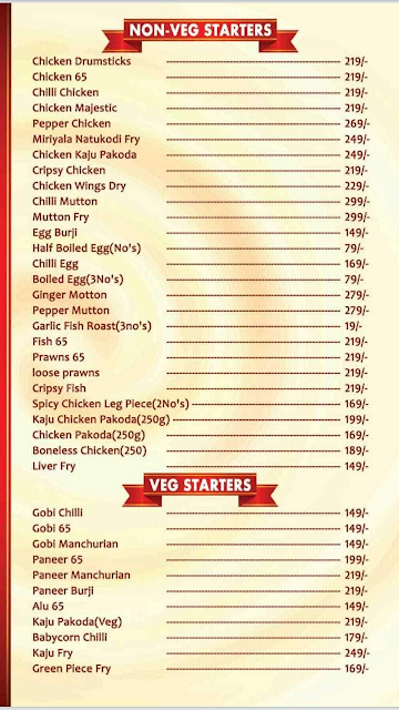 Raghav menu 