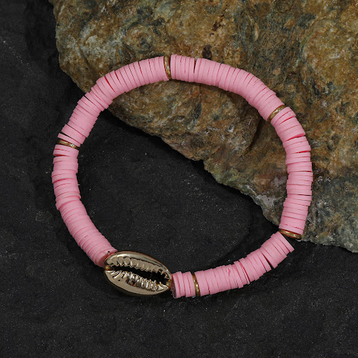 Title 2, Bohemian Ethnic Style Shell Color Polymer Clay ...