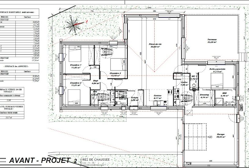  Vente Terrain + Maison - Terrain : 523m² - Maison : 130m² à Jarnac (16200) 