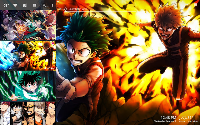 Boku No Hero Academia Hd Wallpapers New Tab