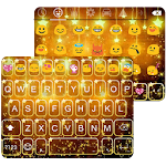 Cover Image of Unduh Star Golden Emoji Keyboard 1.5.2 APK