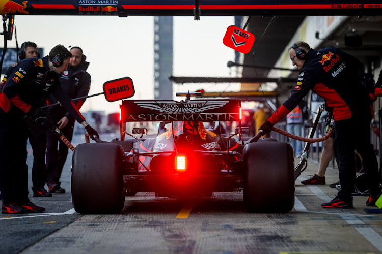 Max Verstappen of Red Bull Racing during the third day of F1 Test Days in Montmelo, Spain.