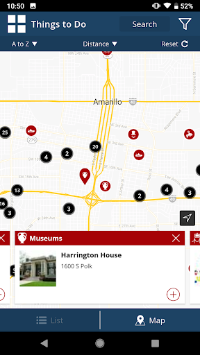 Screenshot Visit Amarillo
