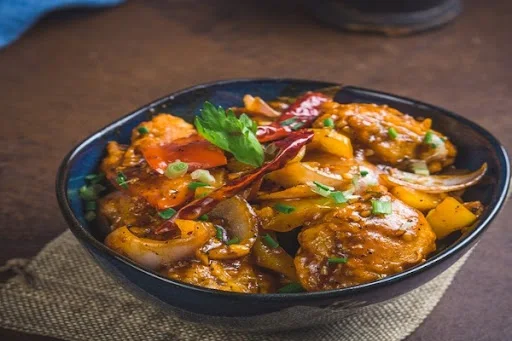 Schezwan Chicken (Gravy)