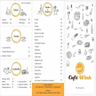 Cafe Wink menu 2