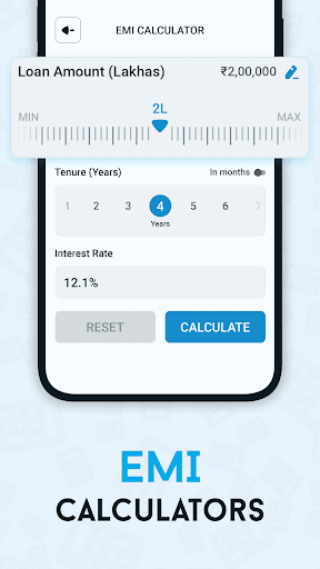 Screenshot Easy EMI Calculator