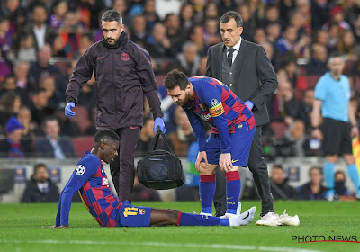 Et en plus, le Barça perd un élément offensif sur blessure 