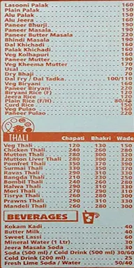 Nityanand's Cafe menu 2