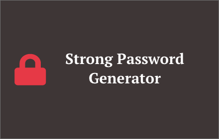 Strong Password Generator Preview image 0