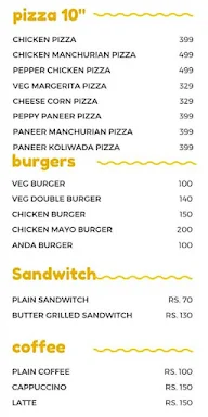 Snacks Corner menu 1