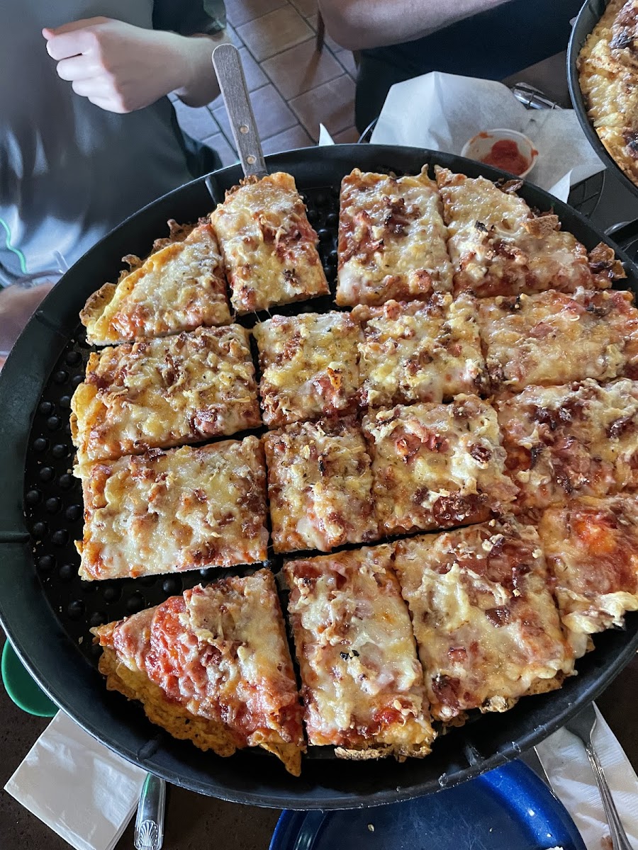 Ham and Cheese medium pizza