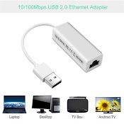 Đầu Chuyển Đổi Mạng Ethernet Lan Usb 2.0 Sang Rj45 Tốc Độ Cao Cho Máy Tính Xách Tay Pc