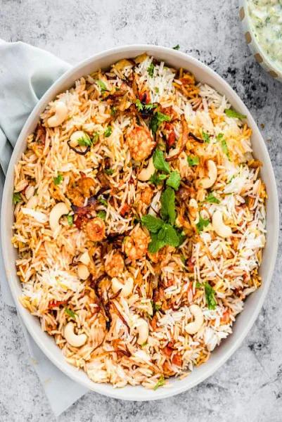 Prawns Biryani