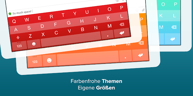 Fleksy Tastatur + Emoji Screenshot