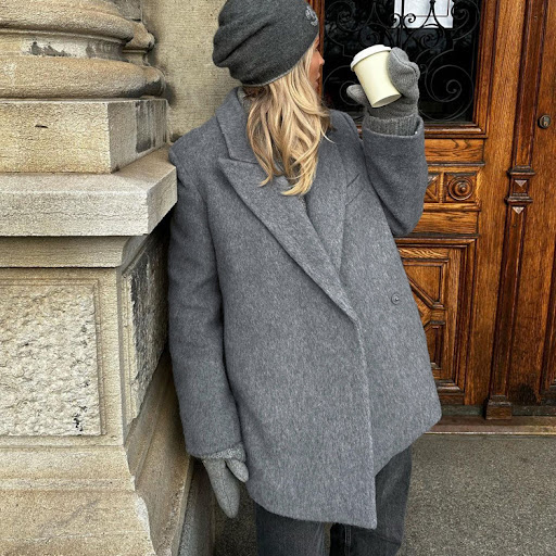 Title 3, Womens Thick Suit Woolen Coat for ultimate war...