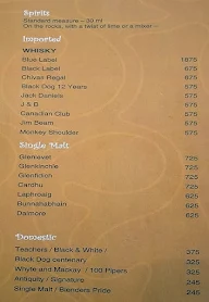 Zanzibar - The Central Park Hotel menu 4