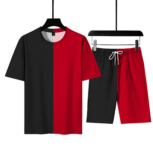 Title 4, Mens leisure beach style short sleeve suit. Co...