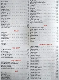 Hotel Bandish Palace menu 3