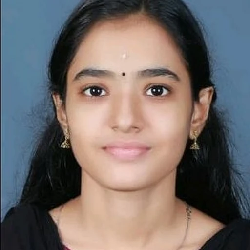 Aswathy M, Hello there! My name is Aswathy M, and I'm thrilled to have the opportunity to introduce myself. With a stellar rating of 4.8, I am a dedicated and experienced tutor specializing in Inorganic Chemistry, Mathematics, Organic Chemistry, and Physical Chemistry. In addition to my academic accomplishments, I hold a degree in B.Sc. Chemistry from the esteemed University of Calicut.

With nan years of work experience, I have honed my expertise in guiding students through their preparation for the 10th Board Exam, 12th Board Exam, JEE Mains, and NEET exams. I am proud to have received positive feedback from 53 users who have recognized the value I bring to their educational journey.

My teaching philosophy centers around creating an engaging and interactive learning environment, where students can build a solid foundation in these subjects. Whether it's explaining complex concepts, simplifying problem-solving techniques, or providing valuable exam strategies, I am committed to helping students reach their full potential.

Effective communication is key, and I'm fluent in nan, ensuring a seamless transfer of knowledge. By tailoring my approach to suit individual learning styles, I encourage students to ask questions, voice their concerns, and actively participate in the learning process.

As an SEO-optimized introduction, I assure you that my teaching methods are not only personalized and unique but also designed to enhance your understanding and boost your exam performance. So, if you're ready to embark on an educational journey that will empower you to excel in the 10th Board Exam, 12th Board Exam, JEE Mains, or NEET exams, I'm here to guide you every step of the way. Let's unlock your full potential together!