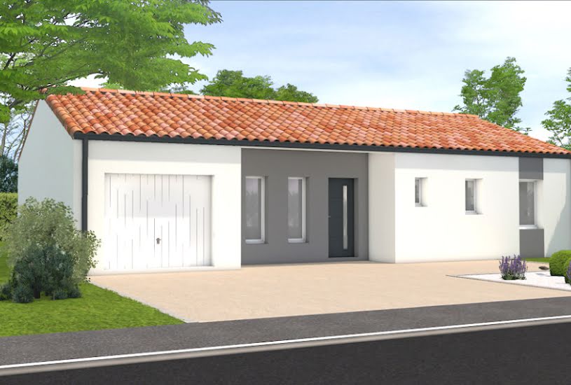  Vente Terrain + Maison - Terrain : 403m² - Maison : 80m² à La Chaize-le-Vicomte (85310) 