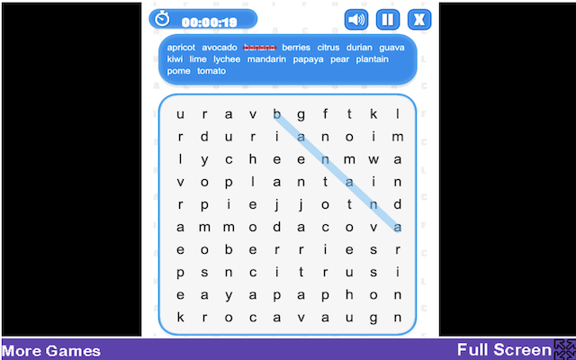 Word Search Game on Chrome Preview image 5