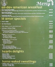 Cafe Le' Amor menu 3