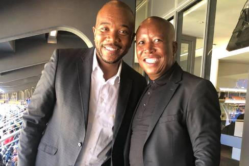 One SA movement leader Mmusi Maimane and EFF leader Julius Malema. File photo.