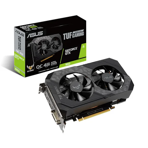 Card màn hình ASUS Asus TUF Gaming GeForce GTX 1650 OC Edition 4GB GDDR6 (TUF-GTX1650-O4GD6-P-GAMING)